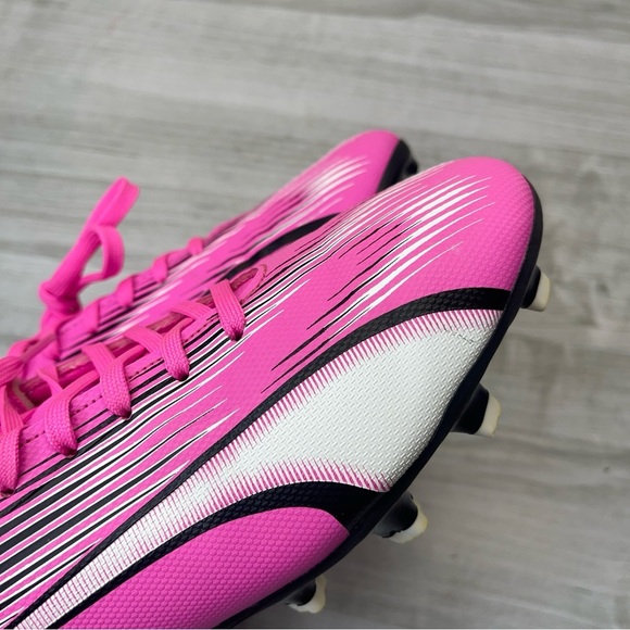 Puma Ultra Play Pink Black Soccer Cleats Girl’s Youth Size 5 - Picture 11 of 13